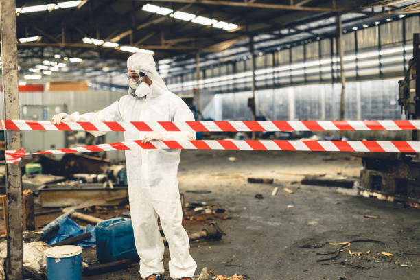 Professional Unattended Death Cleanup technician working in Morrow, AR